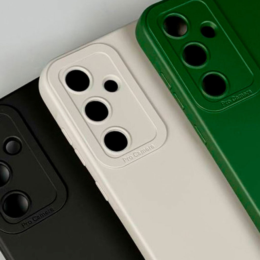 Чехол (накладка) Samsung Galaxy A26 5G, Original Soft Case, Зеленый - № 6 Чехол (накладка) Samsung Galaxy A26 5G, Original Soft Case, Зеленый - № 6