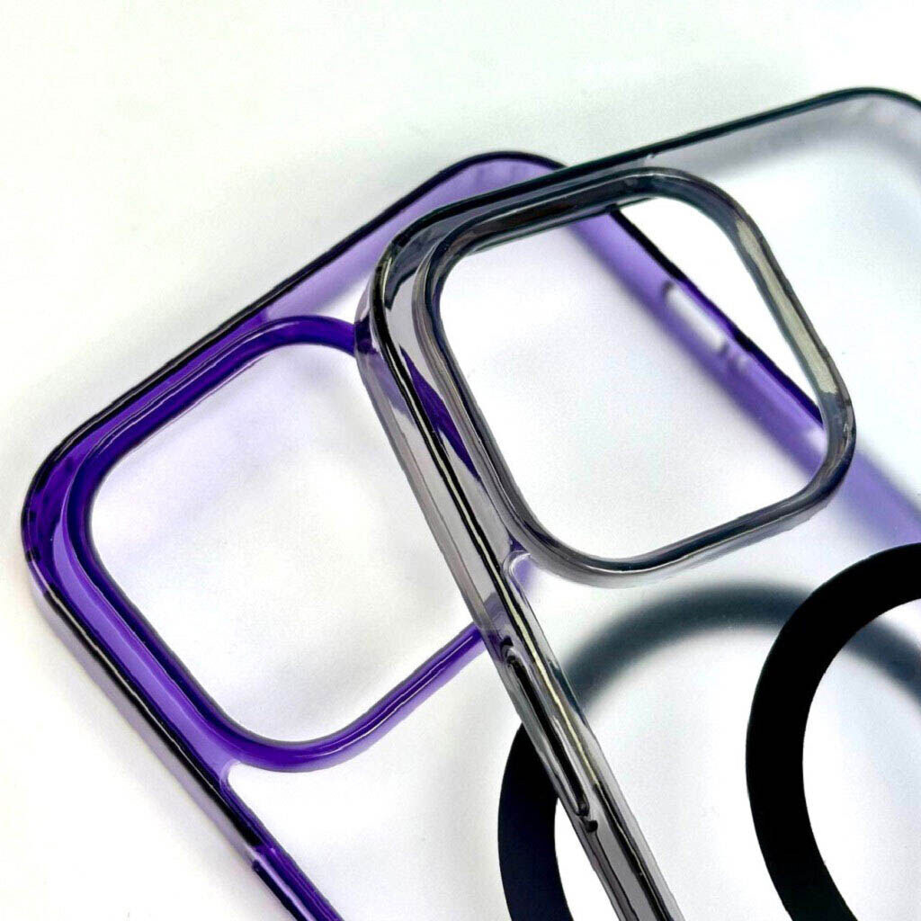 Чохол (накладка) Apple iPhone 11 Pro, MAGNETIC Clear Matte Color, MagSafe, Рожевий - № 7 Чохол (накладка) Apple iPhone 11 Pro, MAGNETIC Clear Matte Color, MagSafe, Рожевий - № 7