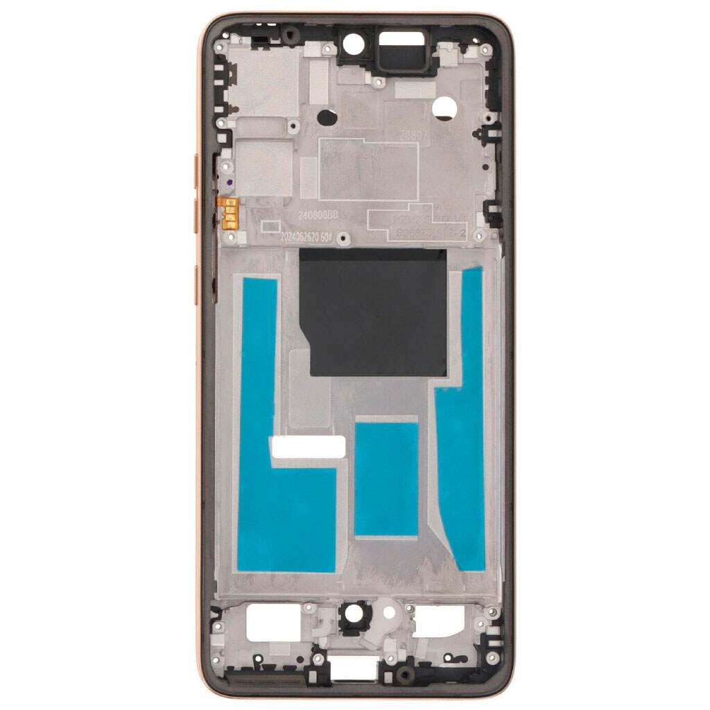 Рамка дисплея Motorola XT2409 Edge 50 Neo, Золотой - № 2 Рамка дисплея Motorola XT2409 Edge 50 Neo, Золотой - № 2