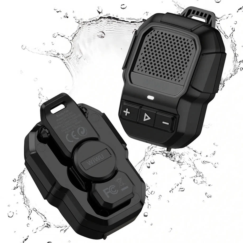 Портативная колонка WiWU SPK-001 Buddy Fun, Черный - № 4 Портативная колонка WiWU SPK-001 Buddy Fun, Черный - № 4