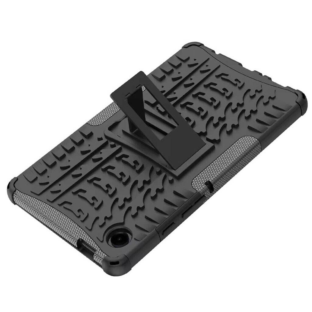 Чехол (накладка) Samsung Galaxy Tab A11, Epik Protector Stand, Черный - № 5 Чехол (накладка) Samsung Galaxy Tab A11, Epik Protector Stand, Черный - № 5