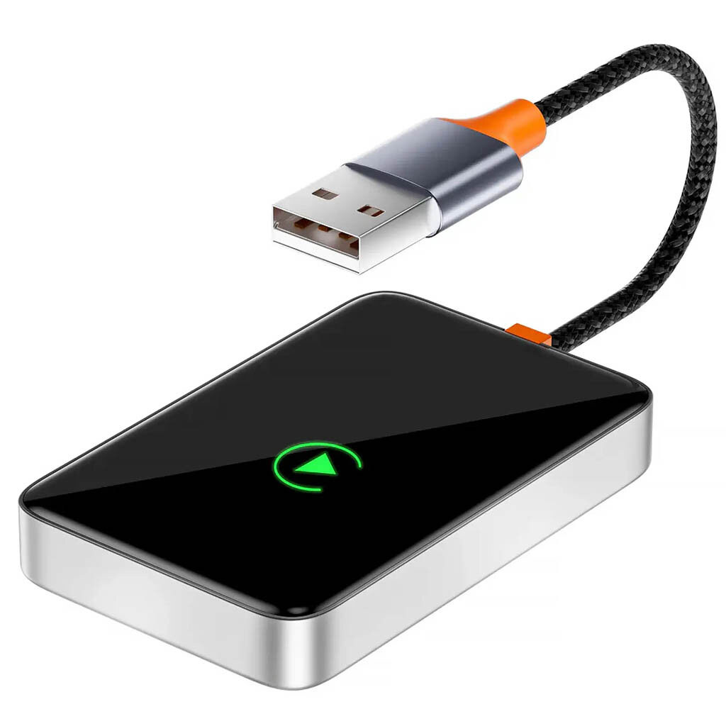 Автомобильный адаптер WiWU Wi-CP002 CarPlay, Серебряный - № 2 Автомобильный адаптер WiWU Wi-CP002 CarPlay, Серебряный - № 2