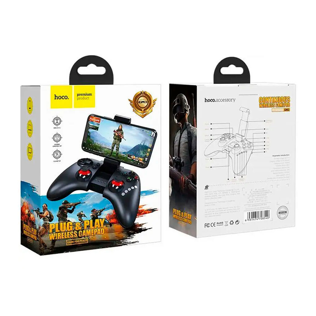 Геймпад Hoco GA3 Max Joy, Черный - № 5 Геймпад Hoco GA3 Max Joy, Черный - № 5
