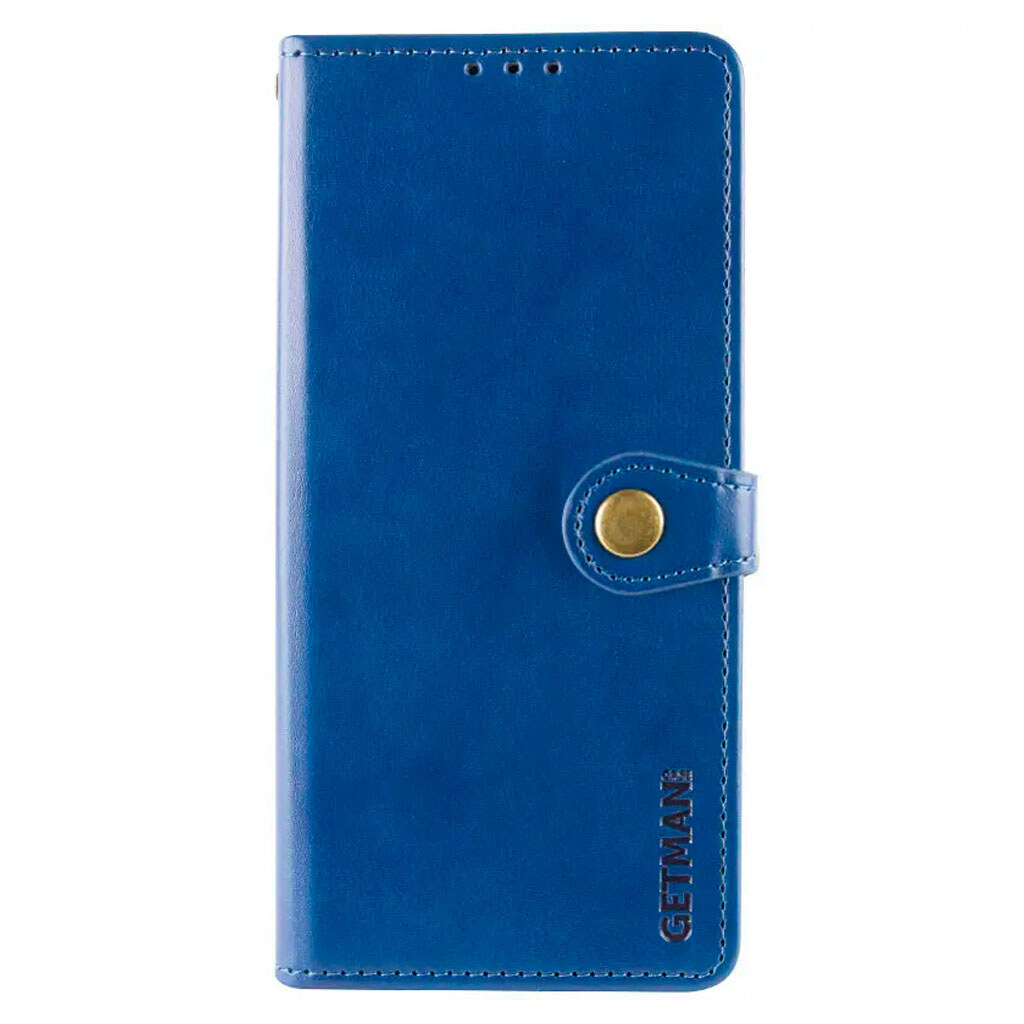 Чехол (книжка) Motorola Moto G06, GETMAN Gallant, Синий - № 1 Чехол (книжка) Motorola Moto G06, GETMAN Gallant, Синий - № 1