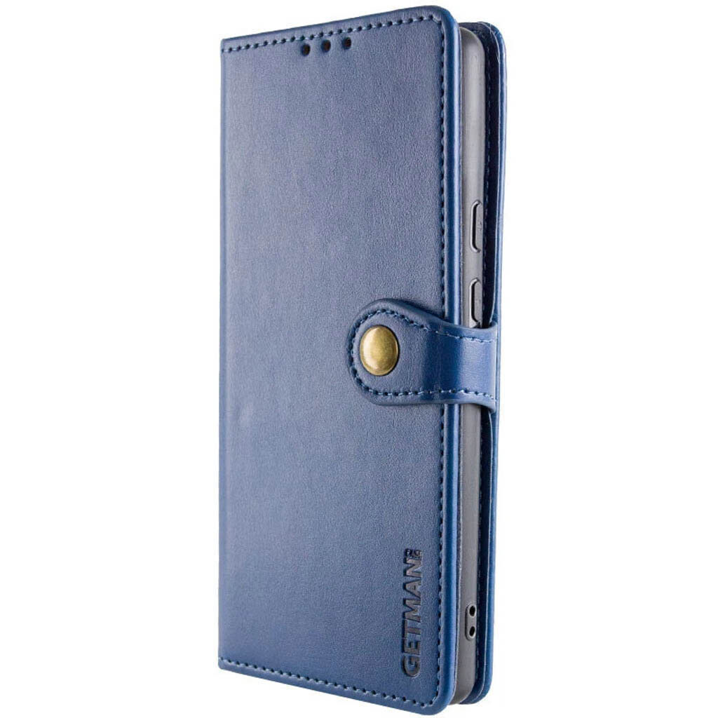 Чехол (книжка) Motorola Moto G06, GETMAN Gallant, Синий - № 2 Чехол (книжка) Motorola Moto G06, GETMAN Gallant, Синий - № 2