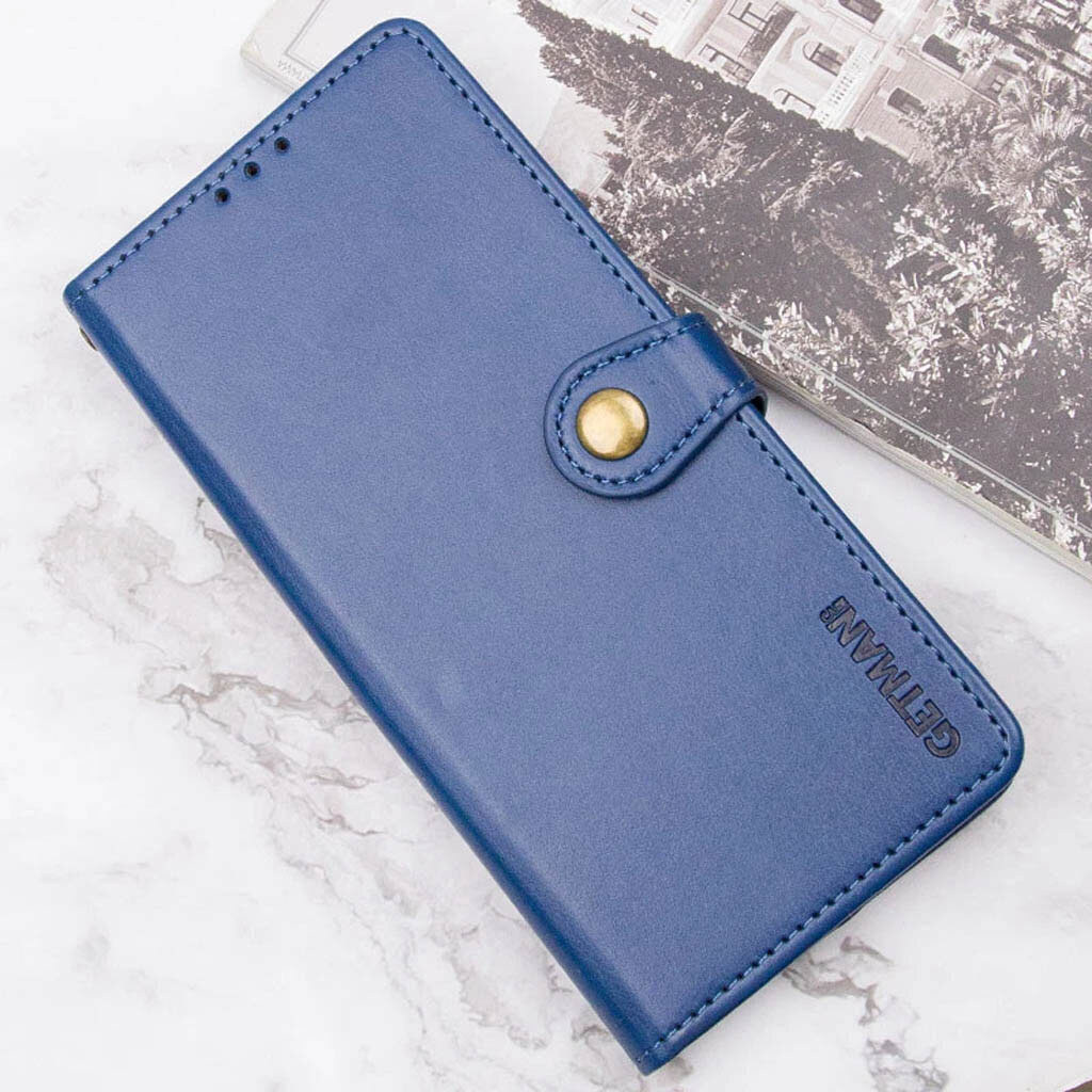 Чехол (книжка) Motorola Moto G06, GETMAN Gallant, Синий - № 7 Чехол (книжка) Motorola Moto G06, GETMAN Gallant, Синий - № 7
