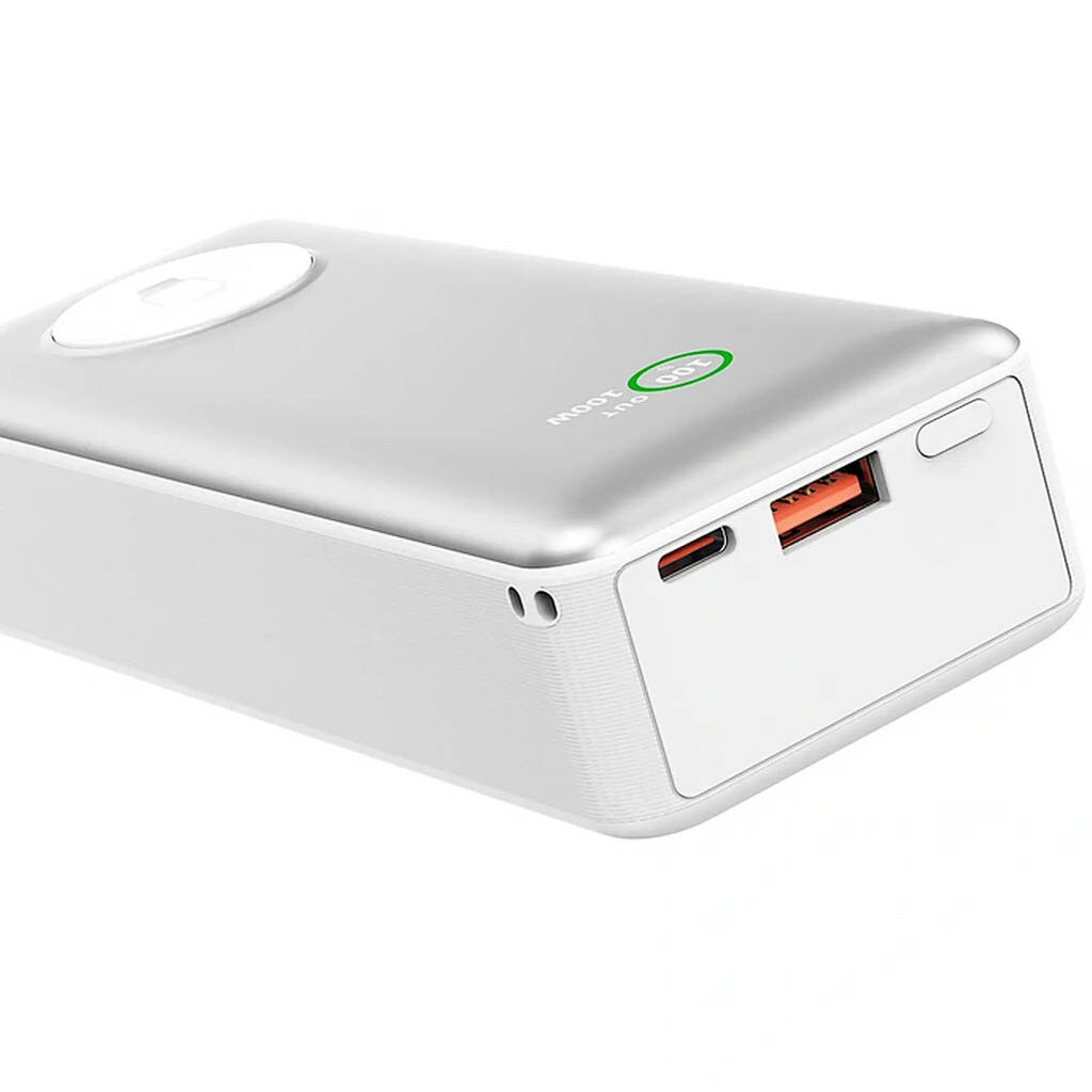 Портативная батарея (Power Bank) WiWU Wi-P023 Elite, 20000 mAh, Серебряный - № 2 Портативная батарея (Power Bank) WiWU Wi-P023 Elite, 20000 mAh, Серебряный - № 2