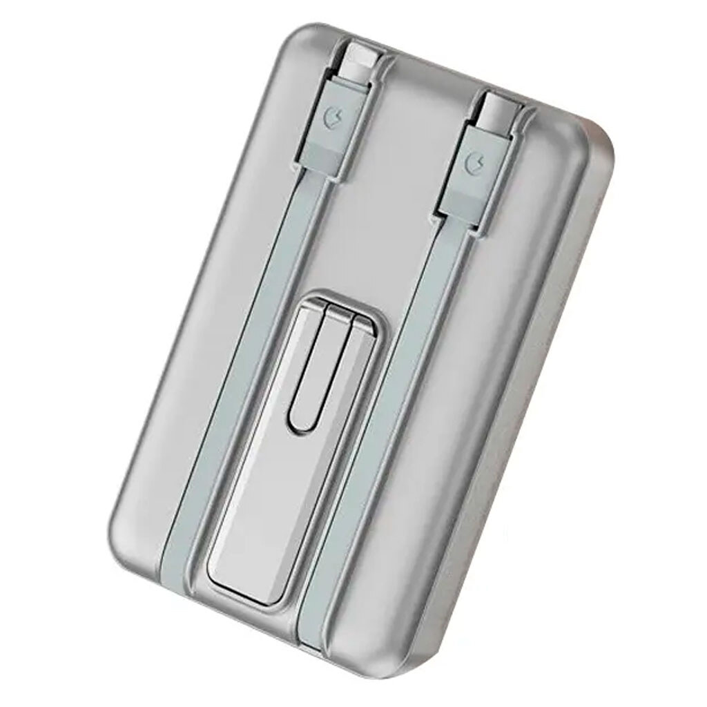 Портативная батарея (Power Bank) WiWU Wi-P056, 10000 mAh, Серебряный - № 1 Портативная батарея (Power Bank) WiWU Wi-P056, 10000 mAh, Серебряный - № 1