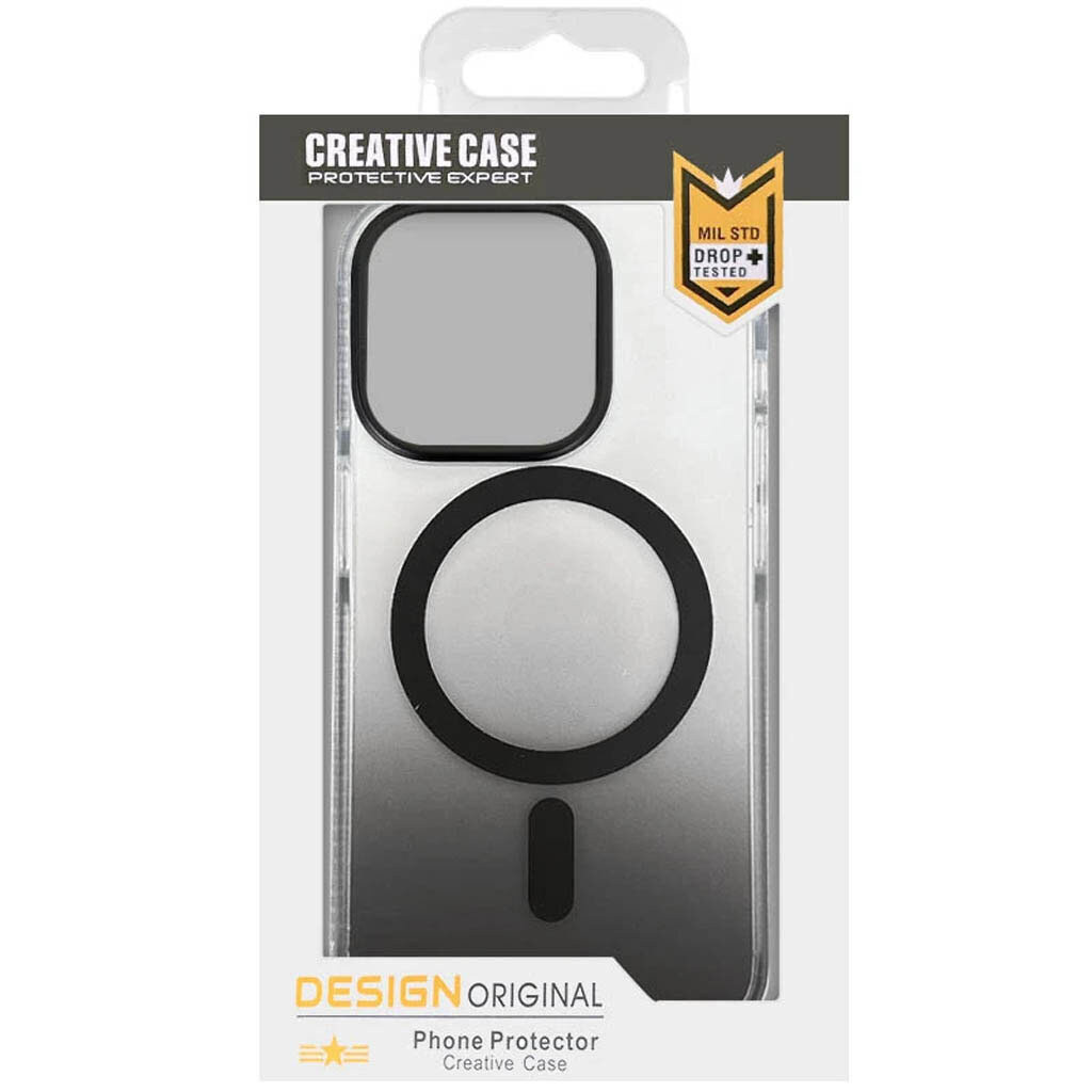 Чехол (накладка) Apple iPhone 17, Phantom, MagSafe, Черный - № 4 Чехол (накладка) Apple iPhone 17, Phantom, MagSafe, Черный - № 4