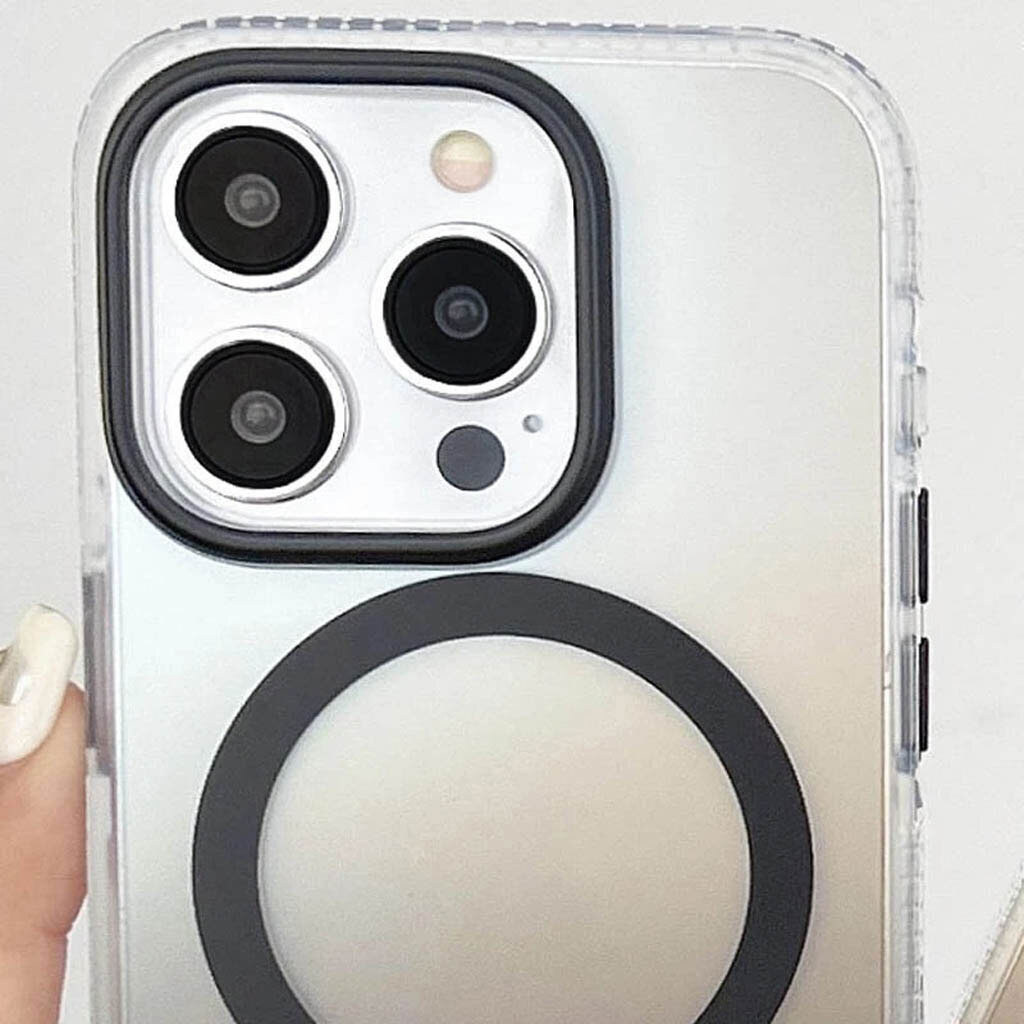 Чехол (накладка) Apple iPhone 17 Air, Phantom, MagSafe, Черный - № 2 Чехол (накладка) Apple iPhone 17 Air, Phantom, MagSafe, Черный - № 2