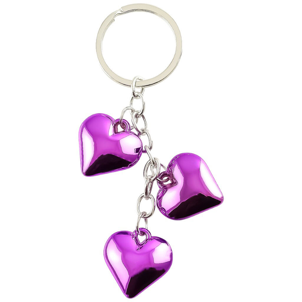 Брелок для ключей "Сердца", в ассортименте - № 1 Брелок для ключей "Сердца", в ассортименте - № 1