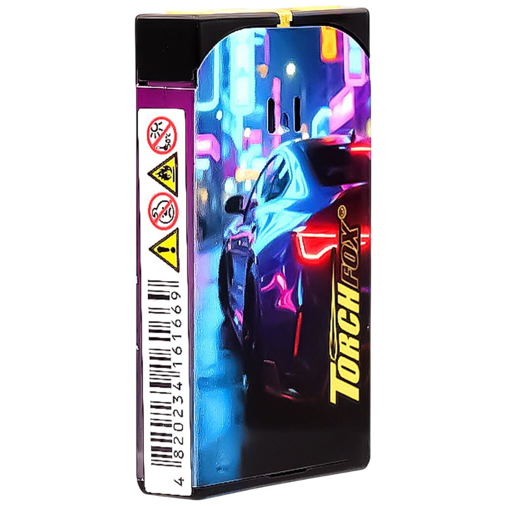 Зажигалка карманная пьезо многоразовая FOX 3KD872 - № 2 Зажигалка карманная пьезо многоразовая FOX 3KD872 - № 2