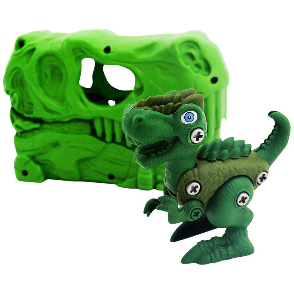 Конструктор детский пластиковый с отверткой "Динозавр" - № 2 Конструктор детский пластиковый с отверткой "Динозавр" - № 2