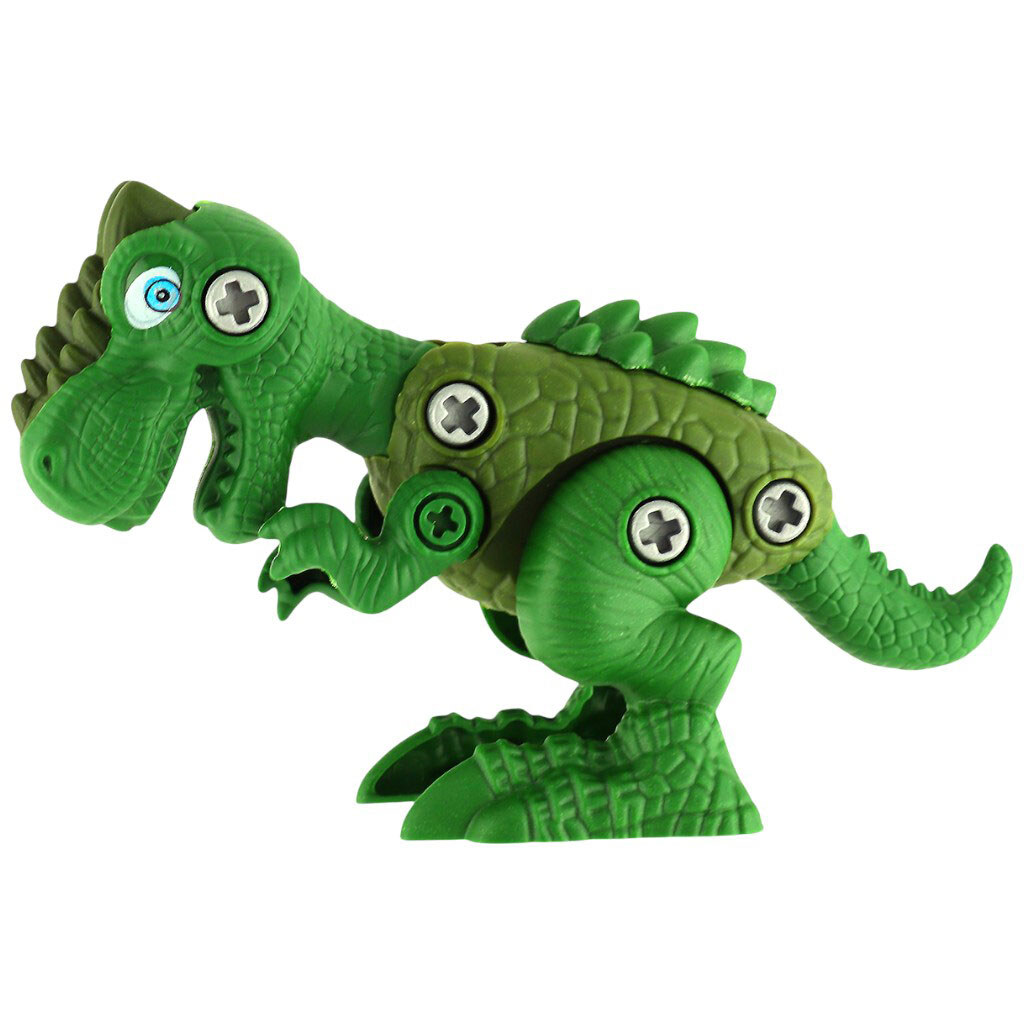 Конструктор детский пластиковый с отверткой "Динозавр" - № 6 Конструктор детский пластиковый с отверткой "Динозавр" - № 6