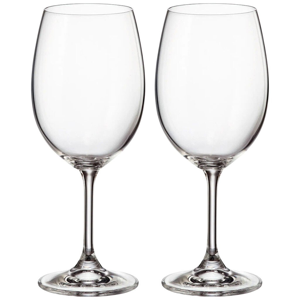 Набор бокалов для вина Bohemia Crystal Sylvia, 450 мл х 2 шт/уп - № 1 Набор бокалов для вина Bohemia Crystal Sylvia, 450 мл х 2 шт/уп - № 1