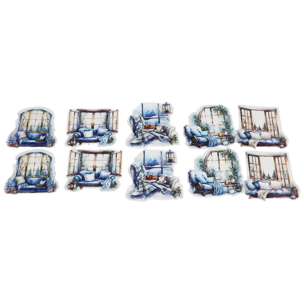 Набор наклейок для скрапбукинга в ассортименте - № 1 Набор наклейок для скрапбукинга в ассортименте - № 1