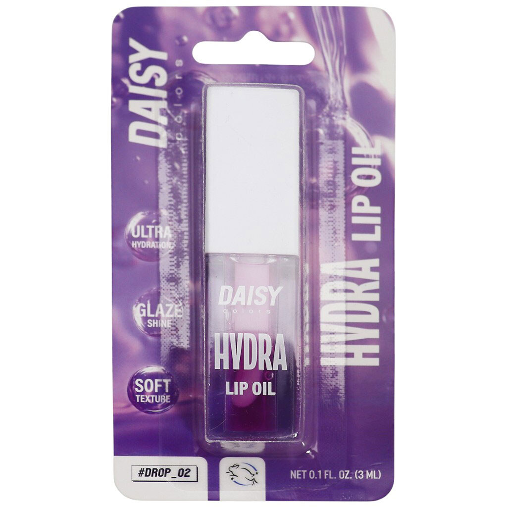 Масло для губ DAISY COLORS Hydra №02, 3 мл - № 2 Масло для губ DAISY COLORS Hydra №02, 3 мл - № 2