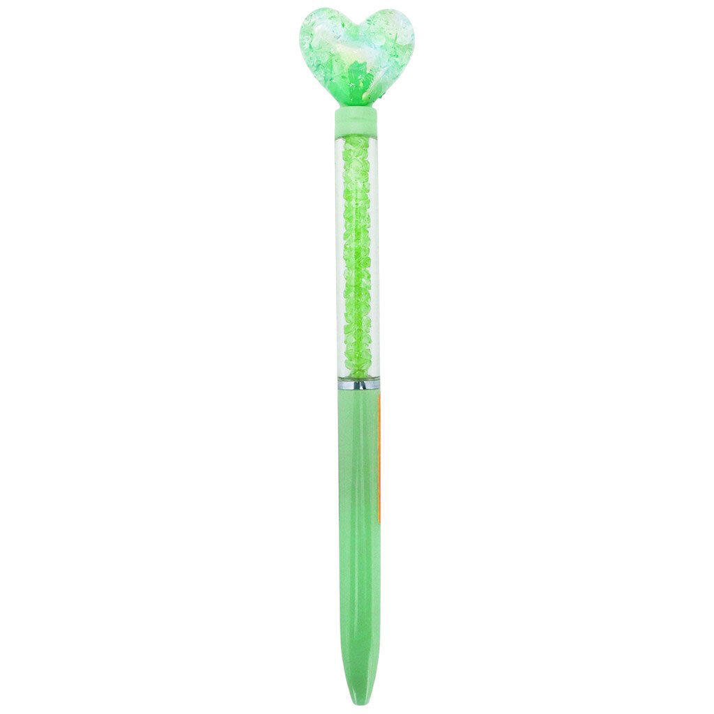 Ручка шариковая с камешками в корпусе "Сердце" - № 4 Ручка шариковая с камешками в корпусе "Сердце" - № 4