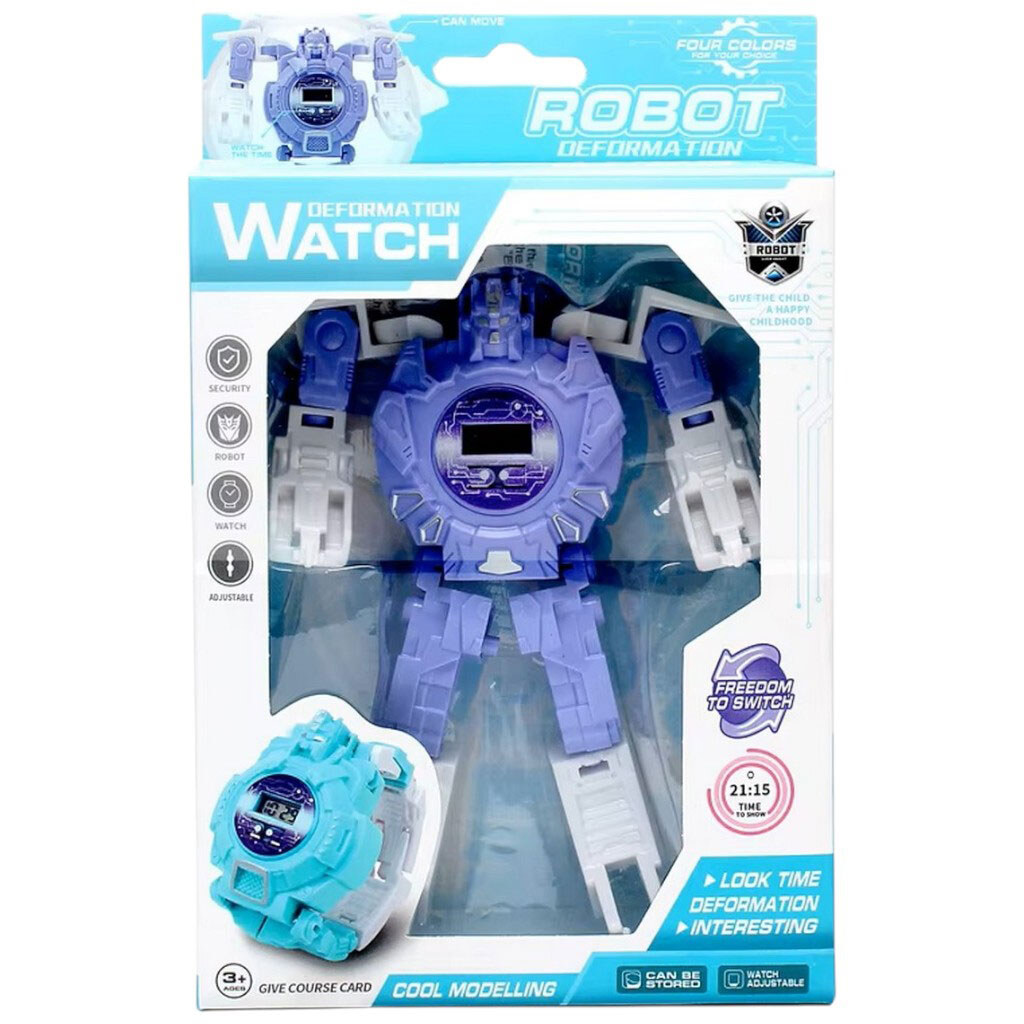 Трансформер іграшковий "Робот/годинник" - № 2 Трансформер іграшковий "Робот/годинник" - № 2