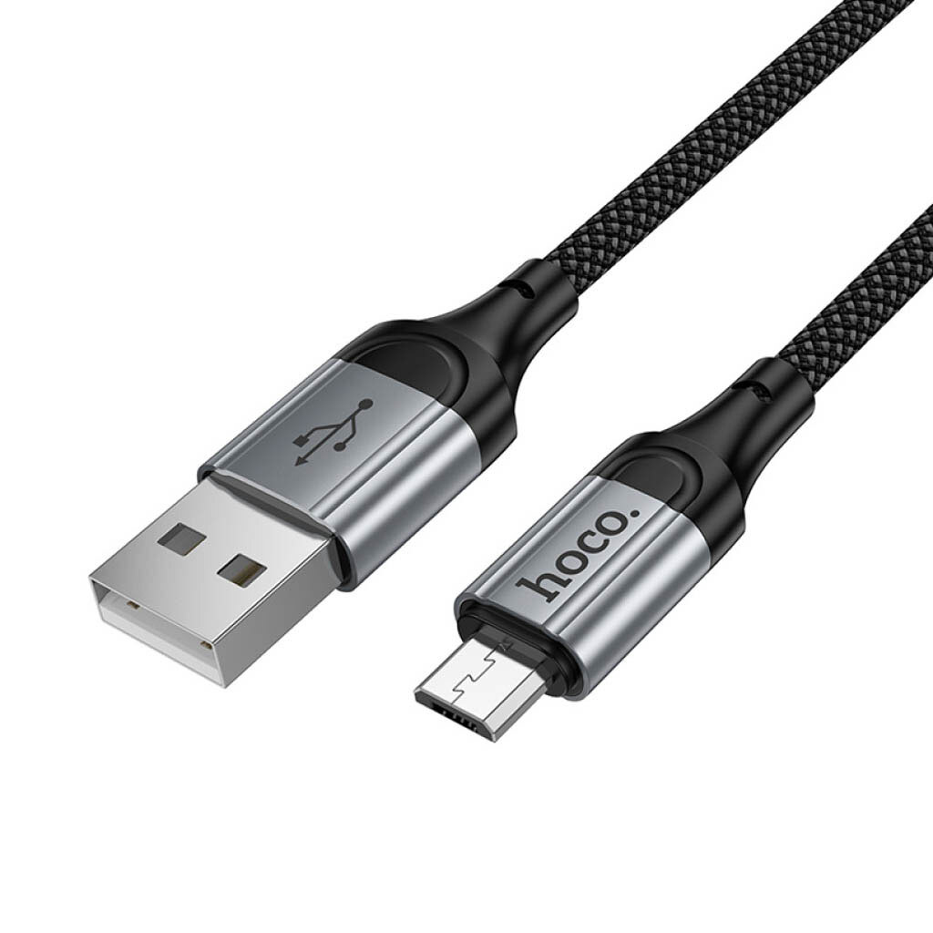 USB кабель Hoco X121 Nuevo, MicroUSB, 1.5 м., Черный - № 4 USB кабель Hoco X121 Nuevo, MicroUSB, 1.5 м., Черный - № 4