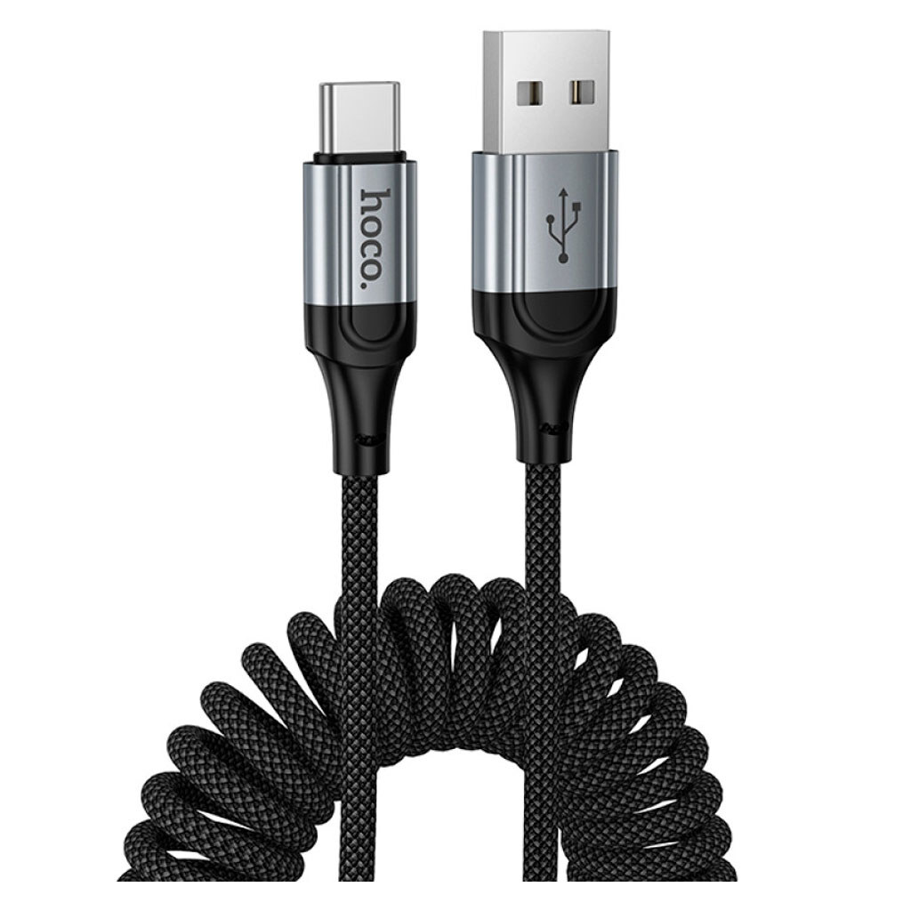 USB кабель Hoco X121 Nuevo, Type-C, 1.5 м., Черный - № 1 USB кабель Hoco X121 Nuevo, Type-C, 1.5 м., Черный - № 1