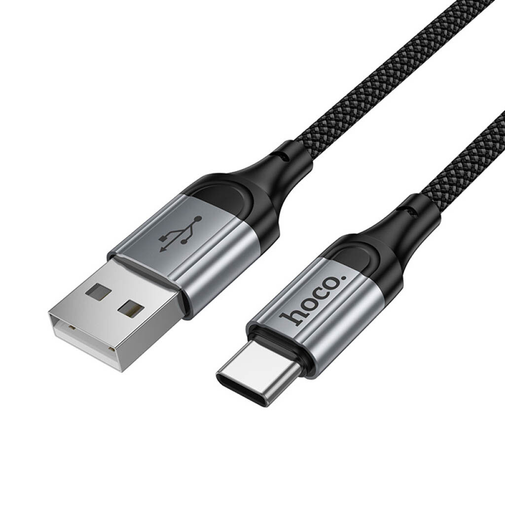 USB кабель Hoco X121 Nuevo, Type-C, 1.5 м., Черный - № 4 USB кабель Hoco X121 Nuevo, Type-C, 1.5 м., Черный - № 4