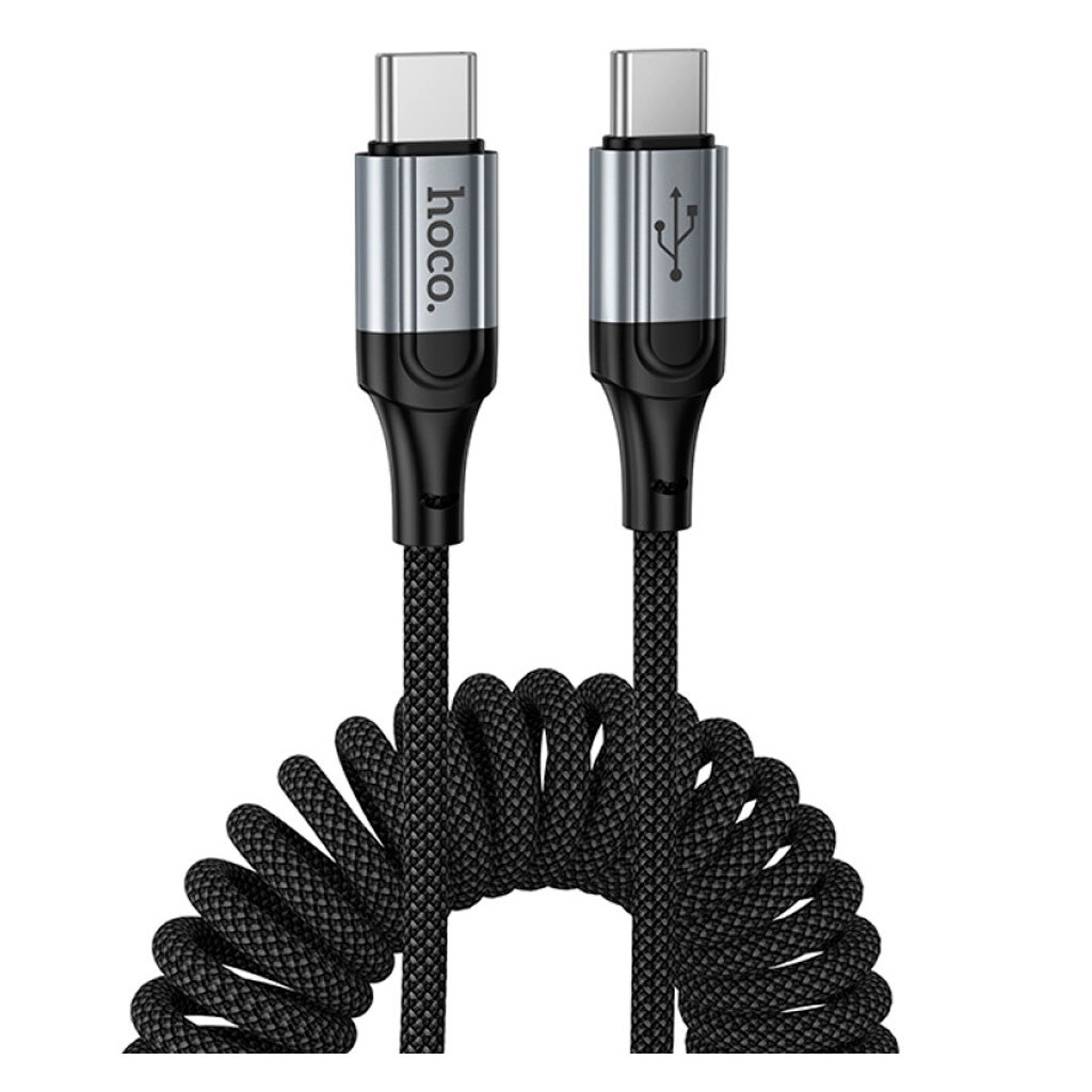USB кабель Hoco X121 Nuevo, Type-C, 1.5 м., Черный - № 1 USB кабель Hoco X121 Nuevo, Type-C, 1.5 м., Черный - № 1