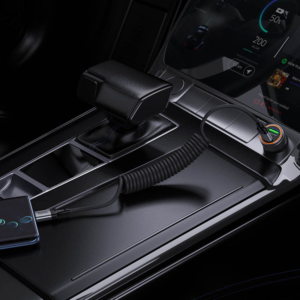 USB кабель Hoco X121 Nuevo, Type-C, 1.5 м., Черный - № 7 USB кабель Hoco X121 Nuevo, Type-C, 1.5 м., Черный - № 7