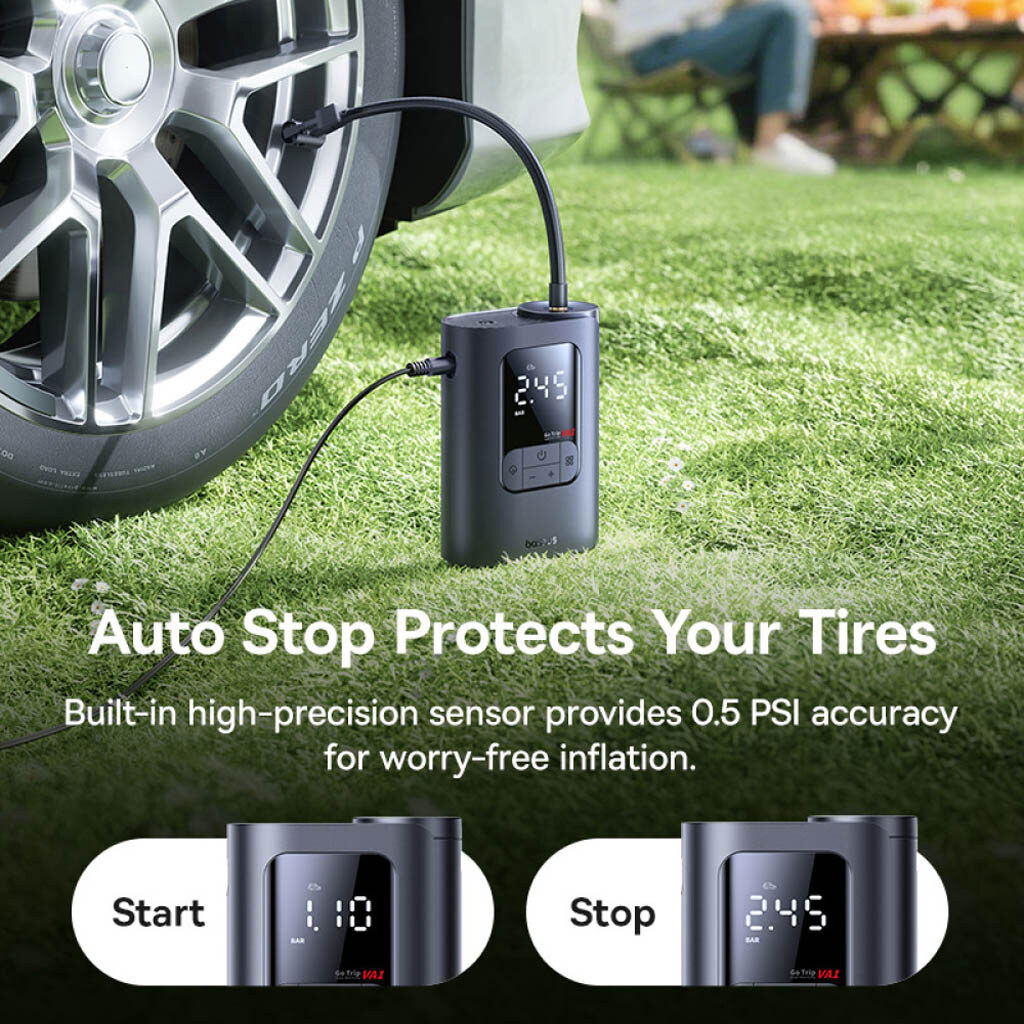 АЗУ Baseus C0119701 GoTrip VA1, Чорний - № 8 АЗУ Baseus C0119701 GoTrip VA1, Чорний - № 8