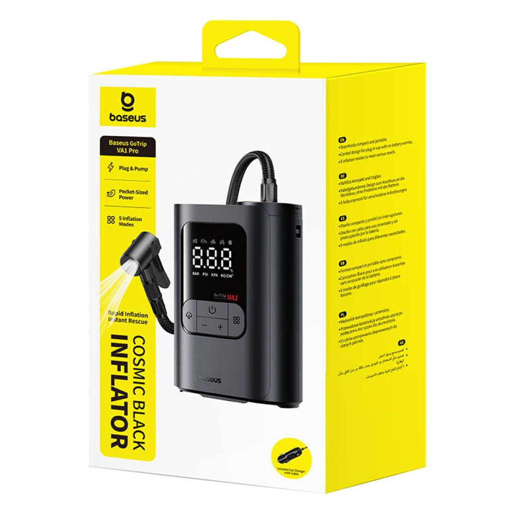 АЗУ Baseus C0119701 GoTrip VA1, Чорний - № 10 АЗУ Baseus C0119701 GoTrip VA1, Чорний - № 10