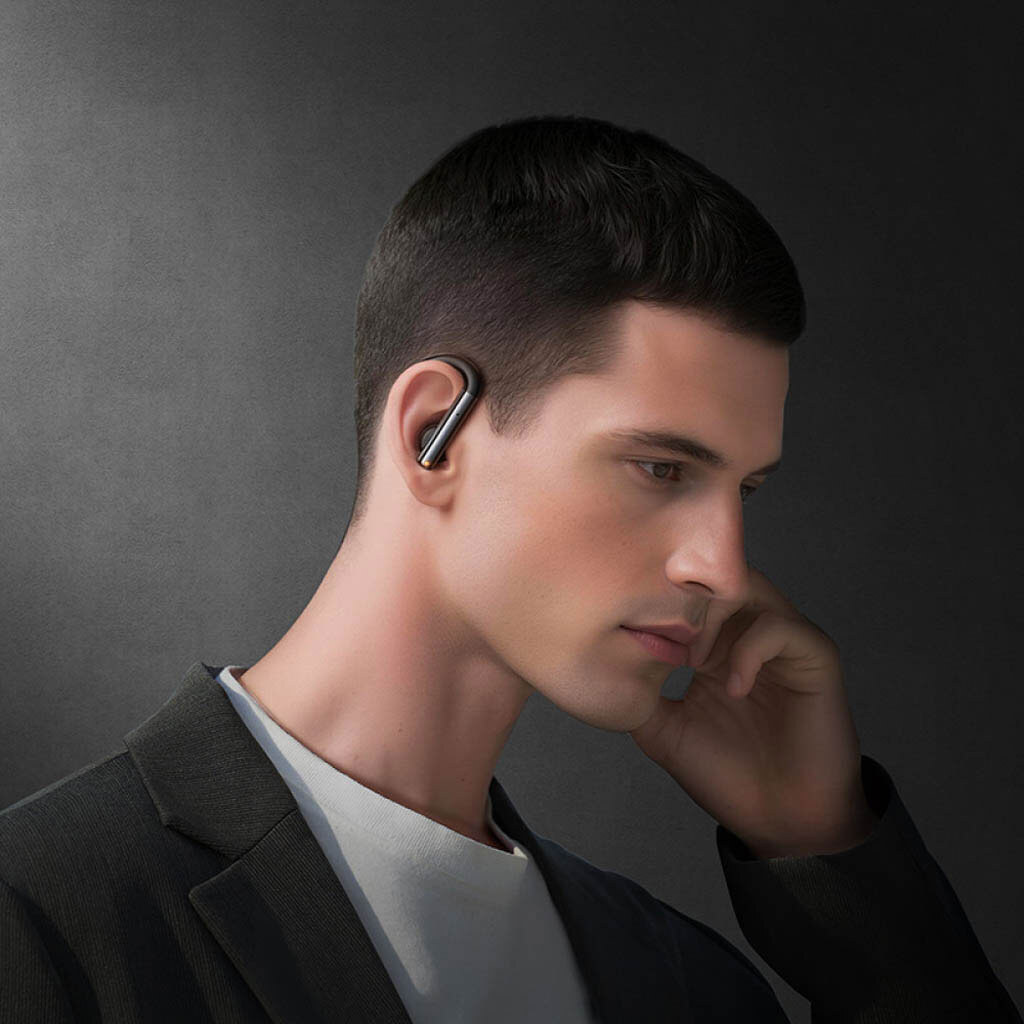 Bluetooth-гарнитура Hoco EW206 Mist, Стерео, Белый - № 3 Bluetooth-гарнитура Hoco EW206 Mist, Стерео, Белый - № 3