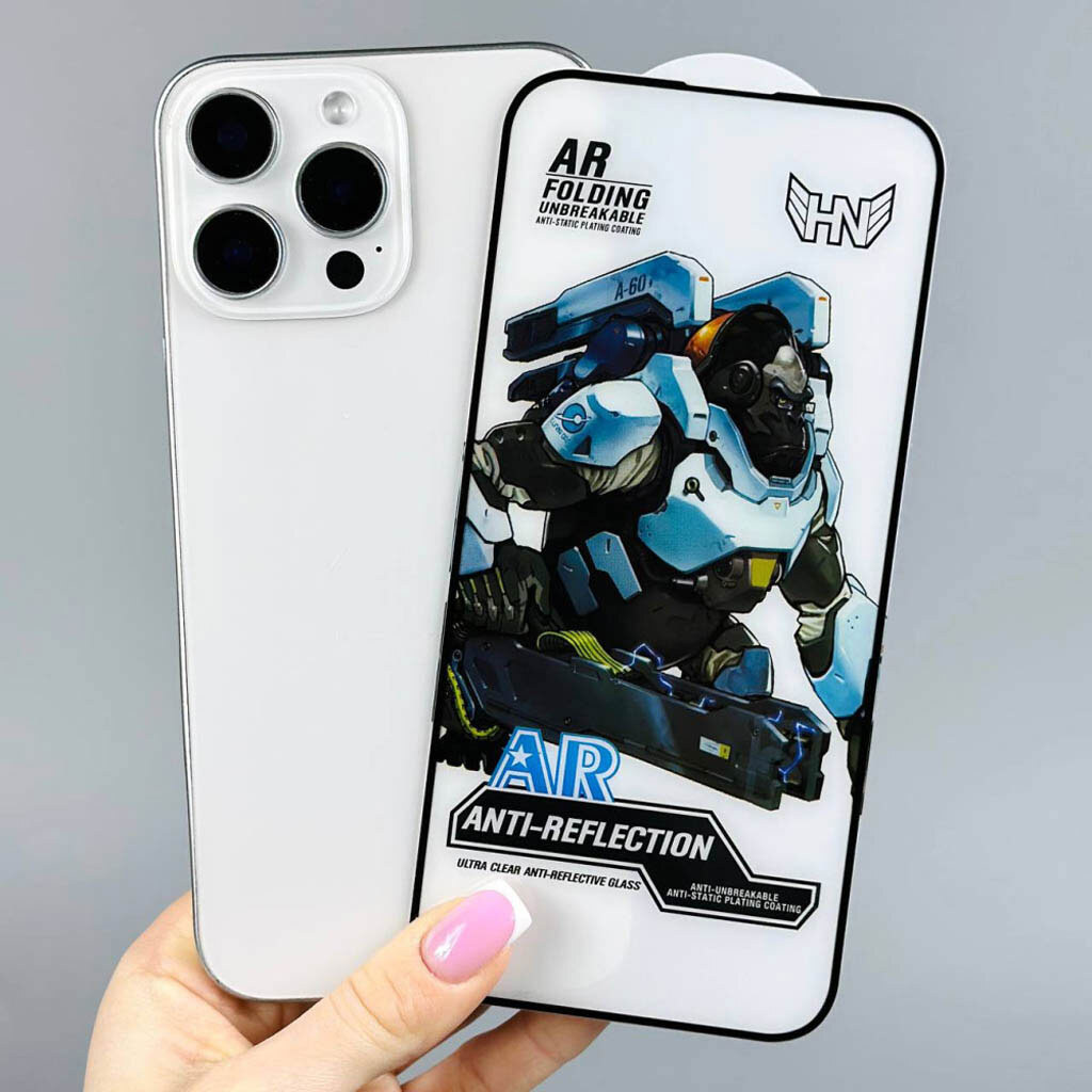 Защитное стекло Xiaomi Redmi 15, AR Anti-Reflection, Черный - № 5 Защитное стекло Xiaomi Redmi 15, AR Anti-Reflection, Черный - № 5