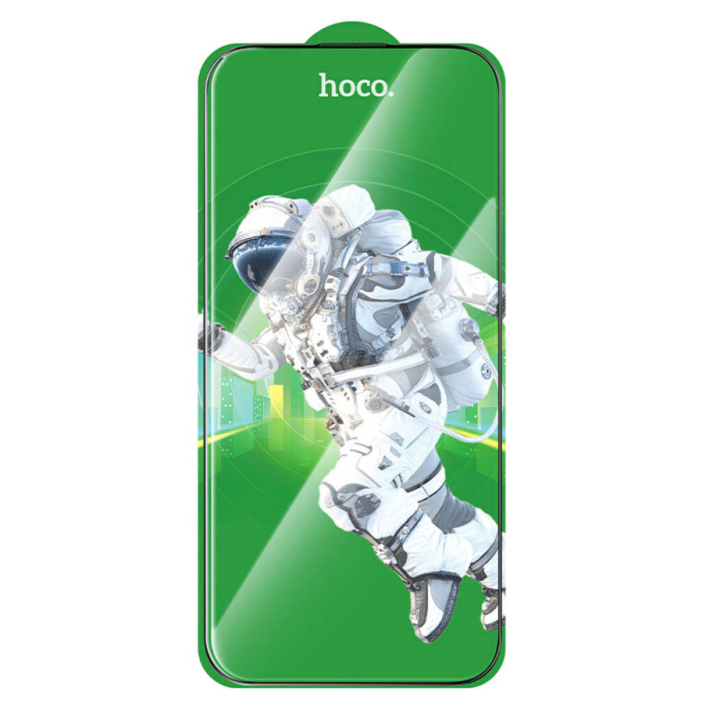 Защитное стекло Apple iPhone 17 Pro Max, Hoco, 5D, Черный - № 3 Защитное стекло Apple iPhone 17 Pro Max, Hoco, 5D, Черный - № 3