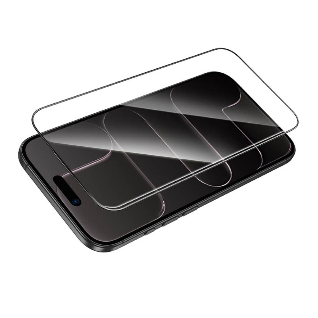 Защитное стекло Apple iPhone 17 Pro Max, Hoco, 5D, Черный - № 4 Защитное стекло Apple iPhone 17 Pro Max, Hoco, 5D, Черный - № 4