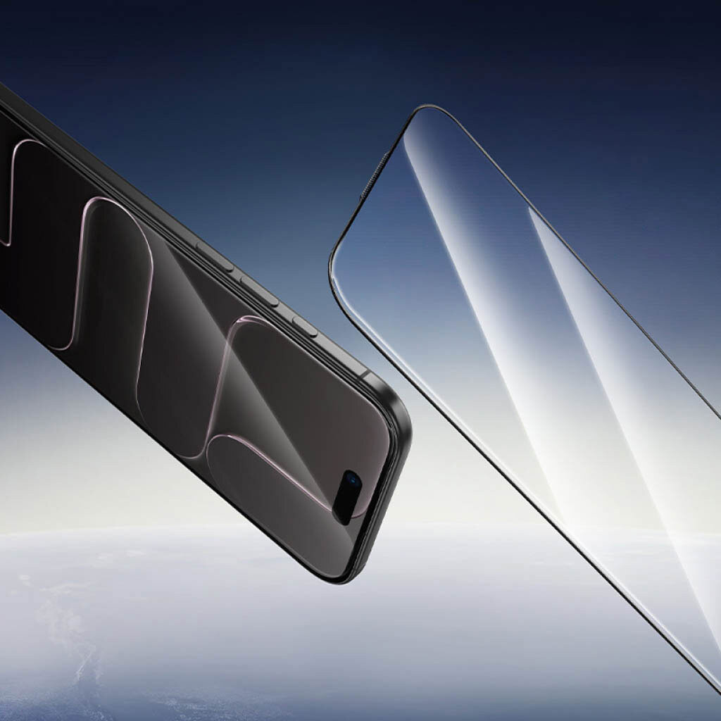 Защитное стекло Apple iPhone 17 Pro Max, Hoco, 5D, Черный - № 8 Защитное стекло Apple iPhone 17 Pro Max, Hoco, 5D, Черный - № 8