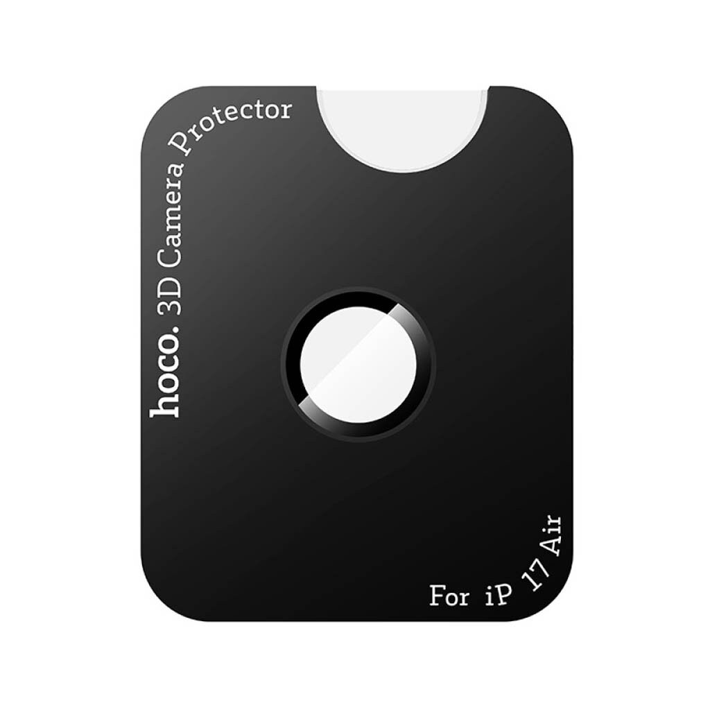 Защитное стекло камеры Apple iPhone 17 Air, Hoco V13, Черный - № 2 Защитное стекло камеры Apple iPhone 17 Air, Hoco V13, Черный - № 2