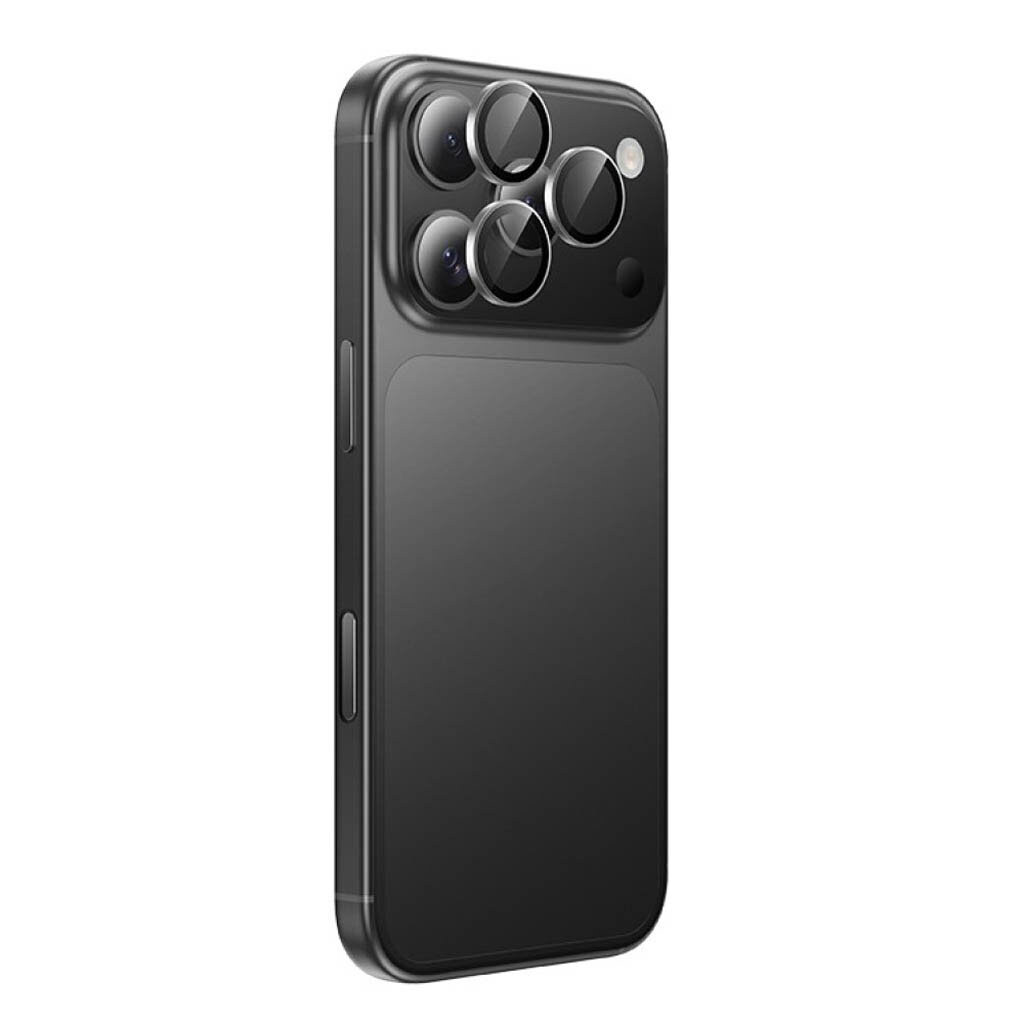 Защитное стекло камеры Apple iPhone 17 Pro / iPhone 17 Pro Max, Hoco V13, Черный - № 3 Защитное стекло камеры Apple iPhone 17 Pro / iPhone 17 Pro Max, Hoco V13, Черный - № 3