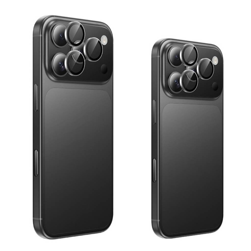 Защитное стекло камеры Apple iPhone 17 Pro / iPhone 17 Pro Max, Hoco V13, Черный - № 4 Защитное стекло камеры Apple iPhone 17 Pro / iPhone 17 Pro Max, Hoco V13, Черный - № 4