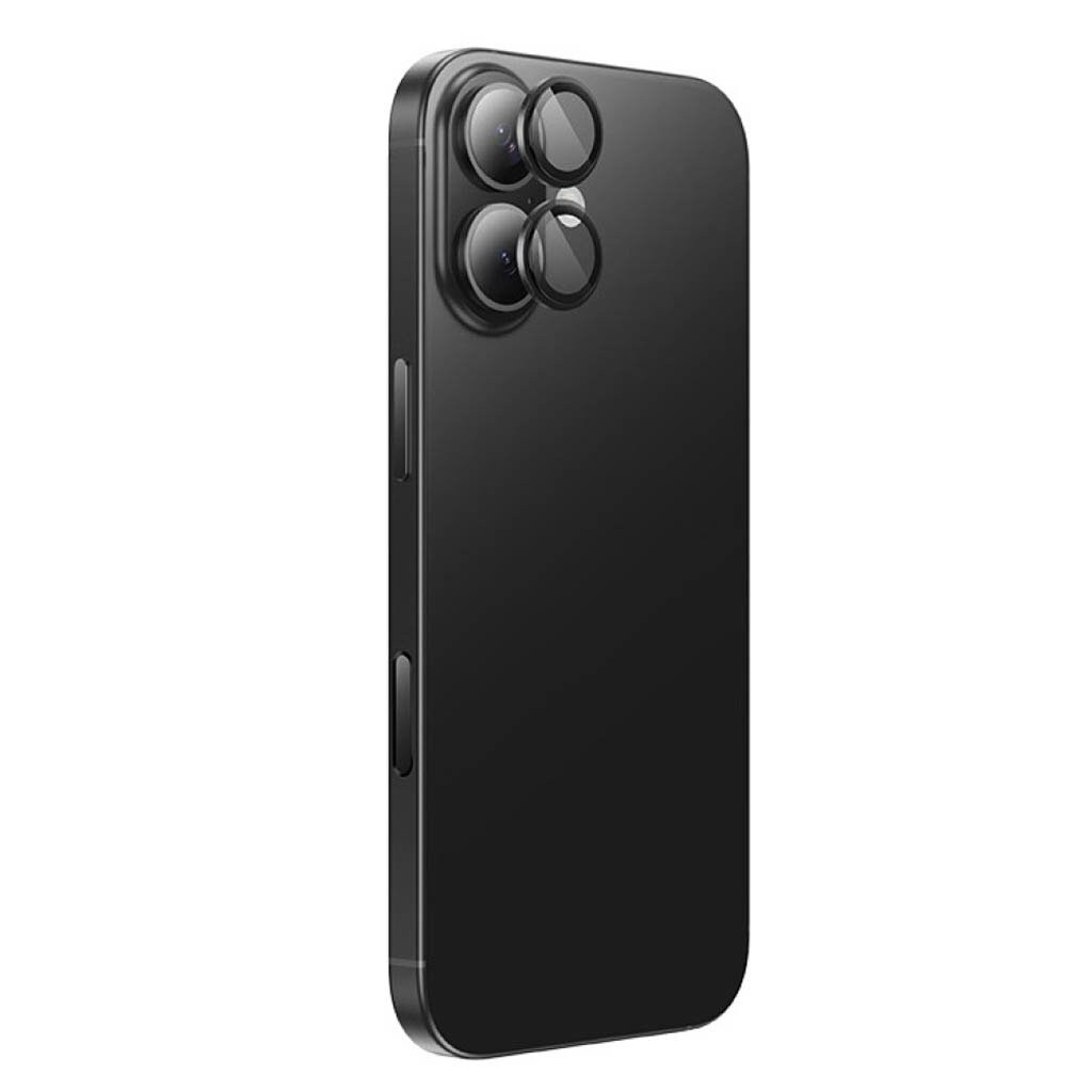 Защитное стекло камеры Apple iPhone 17, Hoco V14, Черный - № 3 Защитное стекло камеры Apple iPhone 17, Hoco V14, Черный - № 3