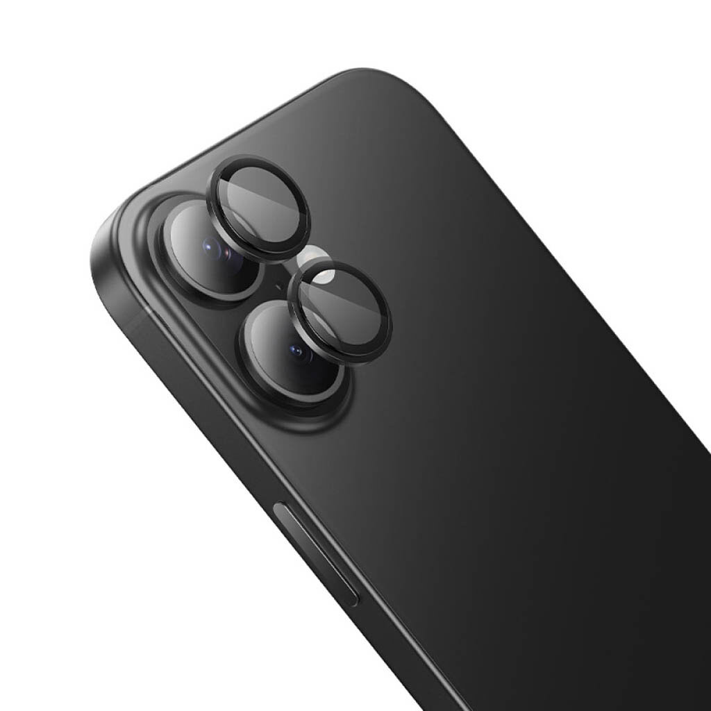 Защитное стекло камеры Apple iPhone 17, Hoco V14, Черный - № 4 Защитное стекло камеры Apple iPhone 17, Hoco V14, Черный - № 4