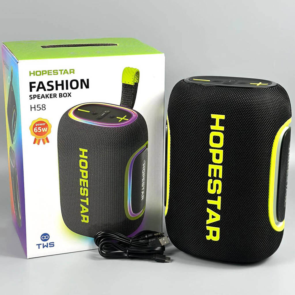 Портативная колонка Hopestar H58, Черный - № 9 Портативная колонка Hopestar H58, Черный - № 9