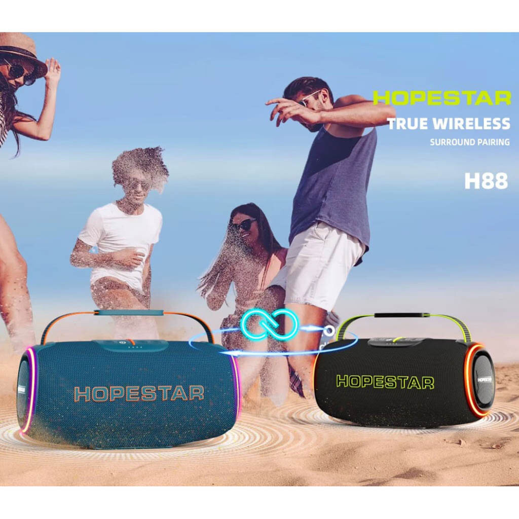 Портативная колонка Hopestar H88, Черный - № 3 Портативная колонка Hopestar H88, Черный - № 3