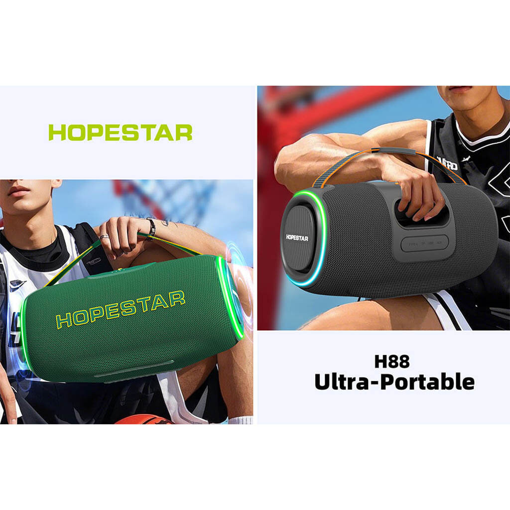 Портативная колонка Hopestar H88, Черный - № 5 Портативная колонка Hopestar H88, Черный - № 5