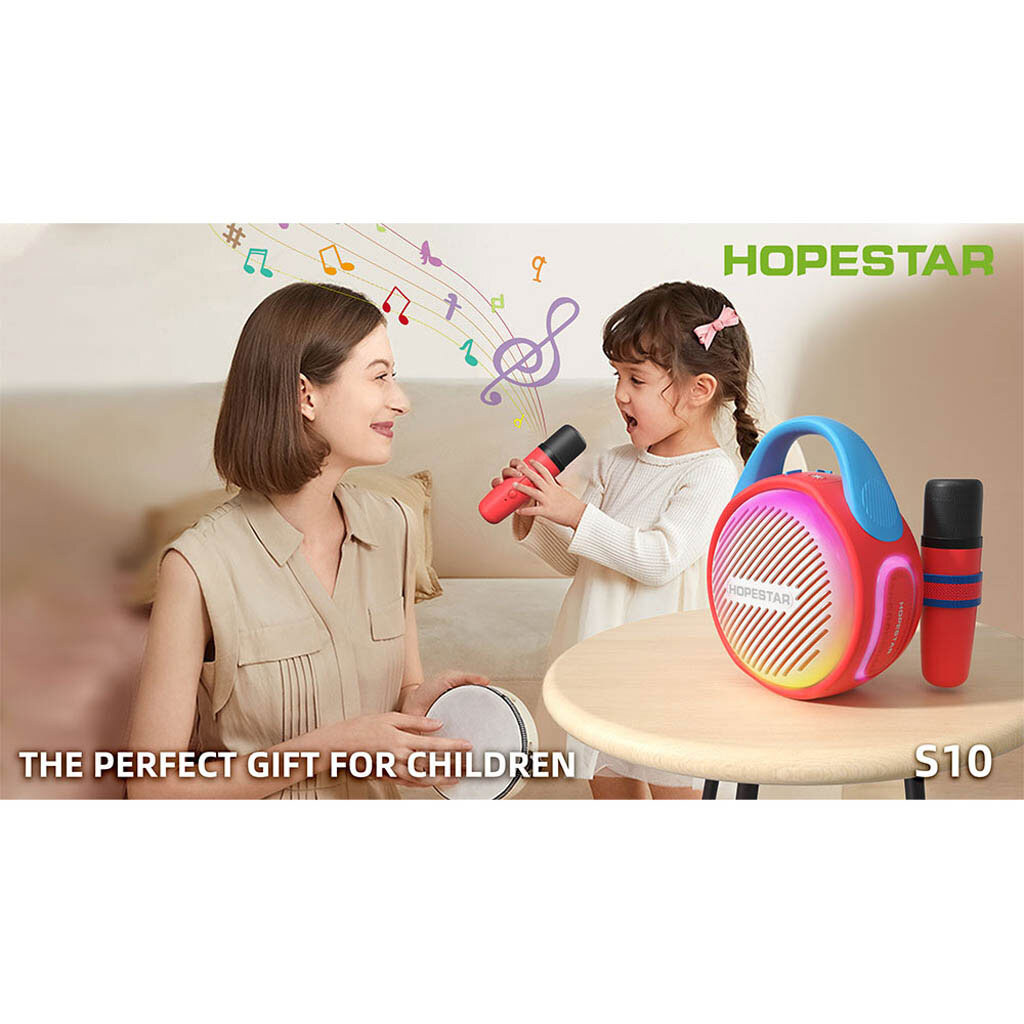 Портативная колонка Hopestar S10, Красный - № 3 Портативная колонка Hopestar S10, Красный - № 3