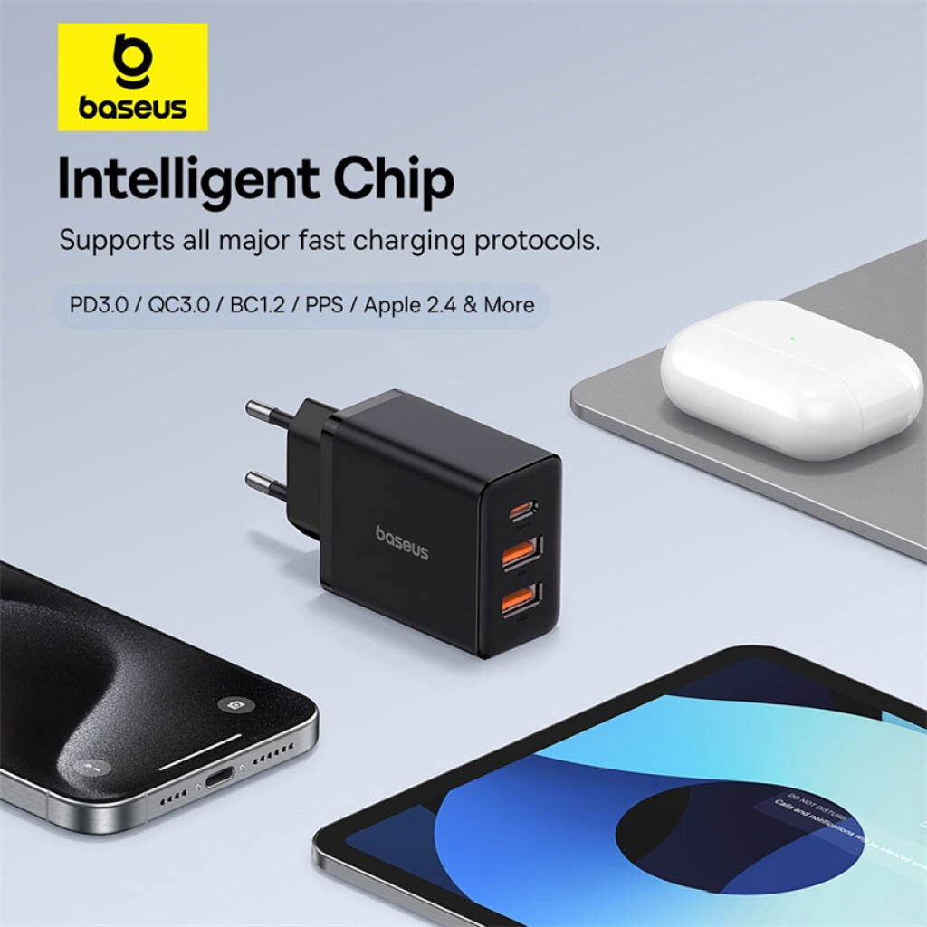 СЗУ Baseus P10111402113-00 Cube, Белый - № 5 СЗУ Baseus P10111402113-00 Cube, Белый - № 5