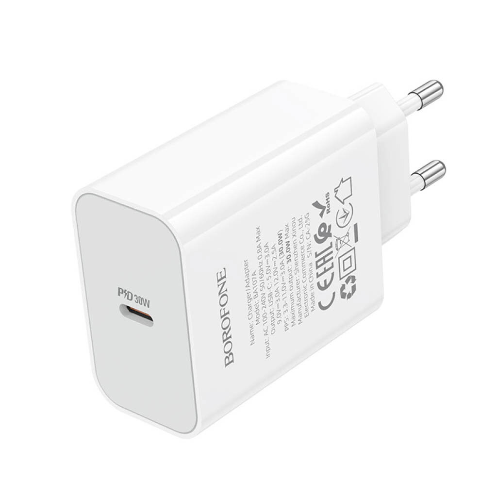 СЗУ Borofone BA107A Stellar, Белый - № 2 СЗУ Borofone BA107A Stellar, Белый - № 2