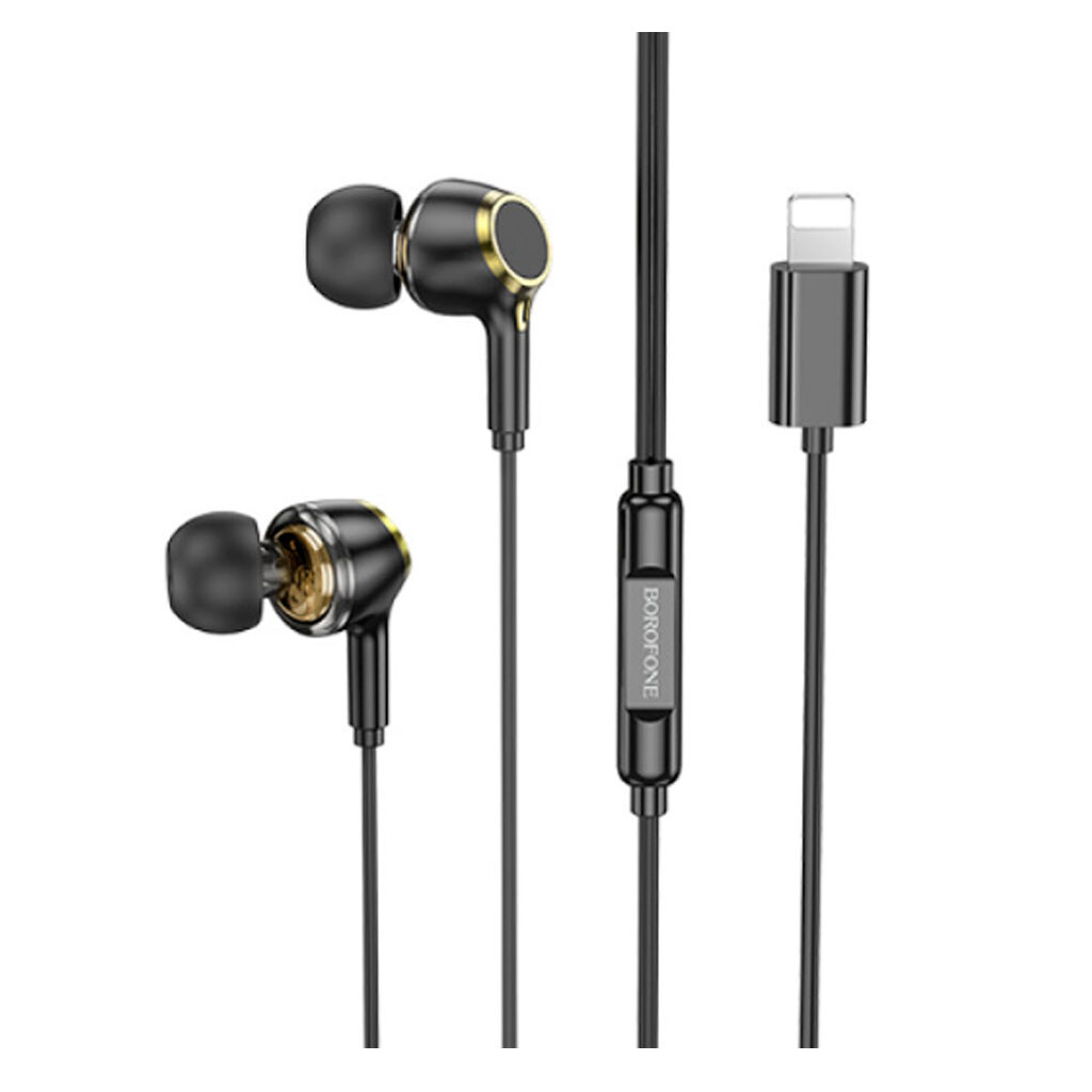 Наушники Borofone BM90 Miller, С микрофоном, Черный - № 1 Наушники Borofone BM90 Miller, С микрофоном, Черный - № 1