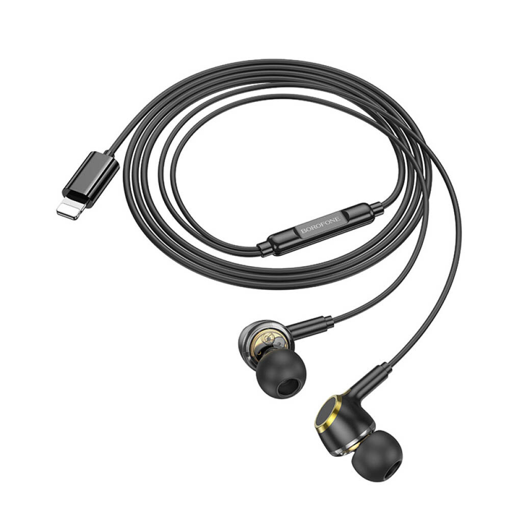 Наушники Borofone BM90 Miller, С микрофоном, Черный - № 4 Наушники Borofone BM90 Miller, С микрофоном, Черный - № 4