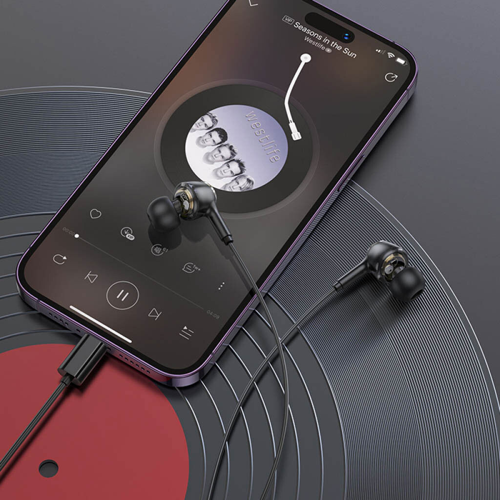 Наушники Borofone BM90 Miller, С микрофоном, Черный - № 5 Наушники Borofone BM90 Miller, С микрофоном, Черный - № 5