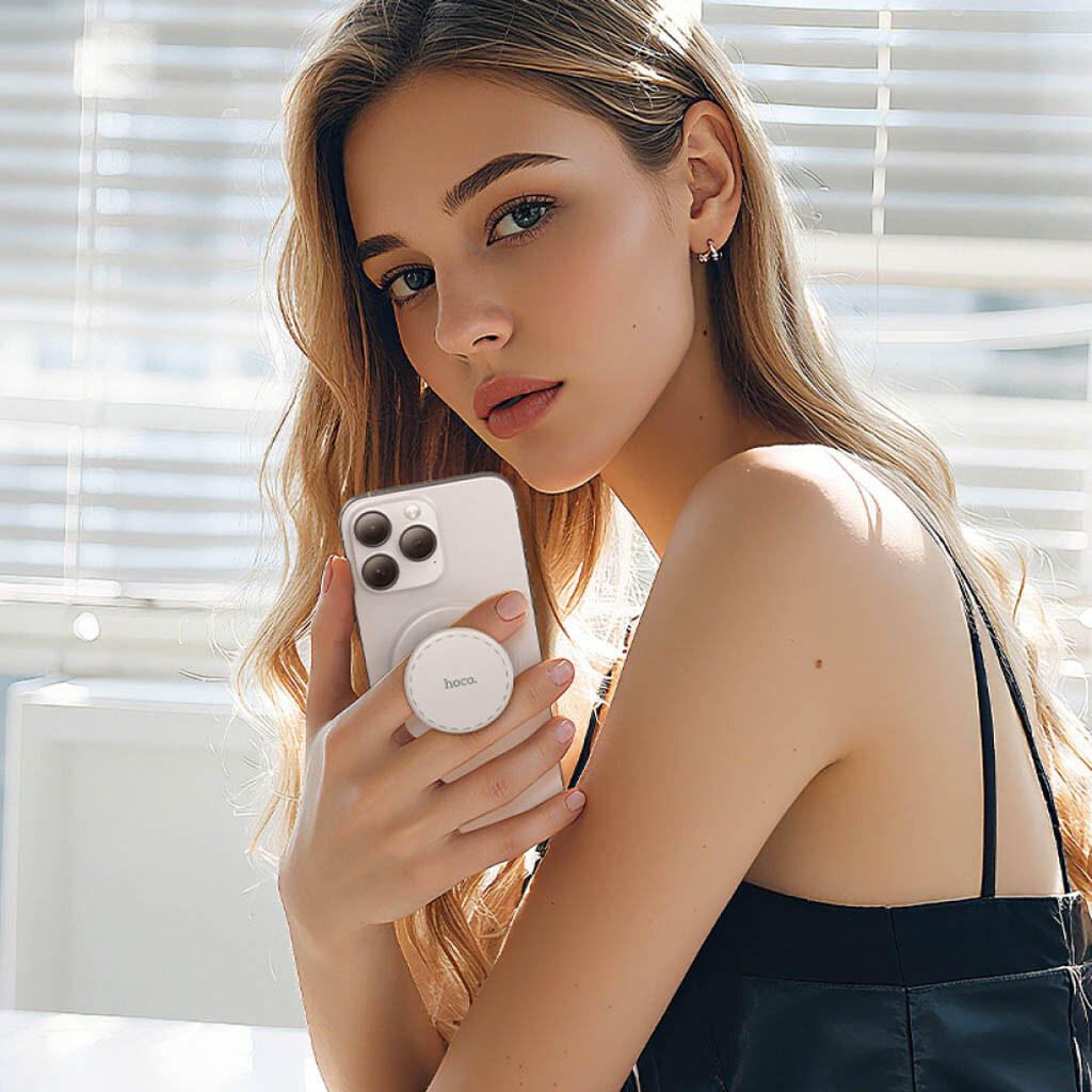 Держатель (Холдер) Hoco GH8, Белый - № 4 Держатель (Холдер) Hoco GH8, Белый - № 4